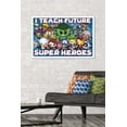 thumbnail image 2 of Marvel Comics - I Teach Future Superheroes Wall Poster, 22.375" x 34" Framed, 2 of 6