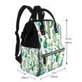 thumbnail image 2 of Daiia Cactus Plants1 Large Capacity Baby Bag Waterproof Stylish Diaper Bag Mummy Backpack Adjustable Straps Diaper BagBaby Essentials Bag, 2 of 6