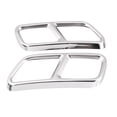 thumbnail image 2 of Exhaust Pipe Trim,1 Pair Rear Exhaust Exhaust Pipe Coverfor Mercedes Benz Rear Exhaust Muffler Cover High-End Performance, 2 of 12