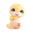 thumbnail image 3 of 12.99 pulgadas Serpiente Animal relleno año Nuevo Chino Serpiente Peluche Juguete Dormitorio Regalo de Cumpleaños Estatuilla de Serpiente Serpiente de Amarillo, 3 of 8