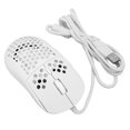 thumbnail image 4 of Ratón con cable Sincero ergonómico blanco ajustable DPI 6 teclas ahuecado Plug and Play, 4 of 10