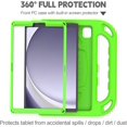 thumbnail image 6 of SUPNICE Kids Case with Screen Protector for Samsung Galaxy Tab A9 8.7" 2023(SM-X110/X115/X117) & Tab A7 Lite 8.7" 2021(SM-T220/T225), Shockproof Case with Handle Stand for Tab A9 8.7" 2023,Green, 6 of 8