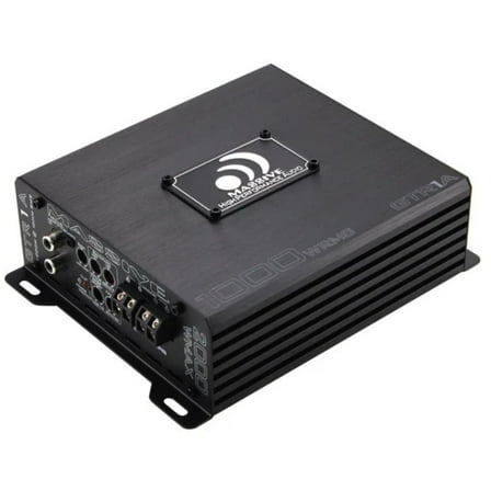 1060 Watt RMS 1 Ohm Mono Block GT Full Range Amplifier With Bass Remote GTR1A