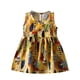 thumbnail image 1 of Odeerbi Niñas Verano Algodón Vestido Tanque Floral Vestido Sol Sin Mangas A-Vestido Sin Mangas de Princesa, 1 of 3