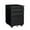 Black, variant on Tcbosik 3 Drawer Mobile File Cabinet with Lock, Locking Storage Cabinet with Wheels for Home Office, Metal Mobile Filing Cabinet for Legal/Letter Size, Easy Assembly, Black