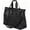 Black, variant on Travel Large Capacity Mesh Beach Tote Handbag for Casual Leisure and Seaside Escapes