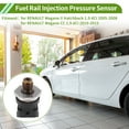 thumbnail image 3 of Unique Bargains No.8200576683 Fuel Injection Pressure Sensor for RENAULT Megane II Hatchback 1.9 dCi 2005-2008 Fuel Rail Pressure Sensor 1 Pc, 3 of 6