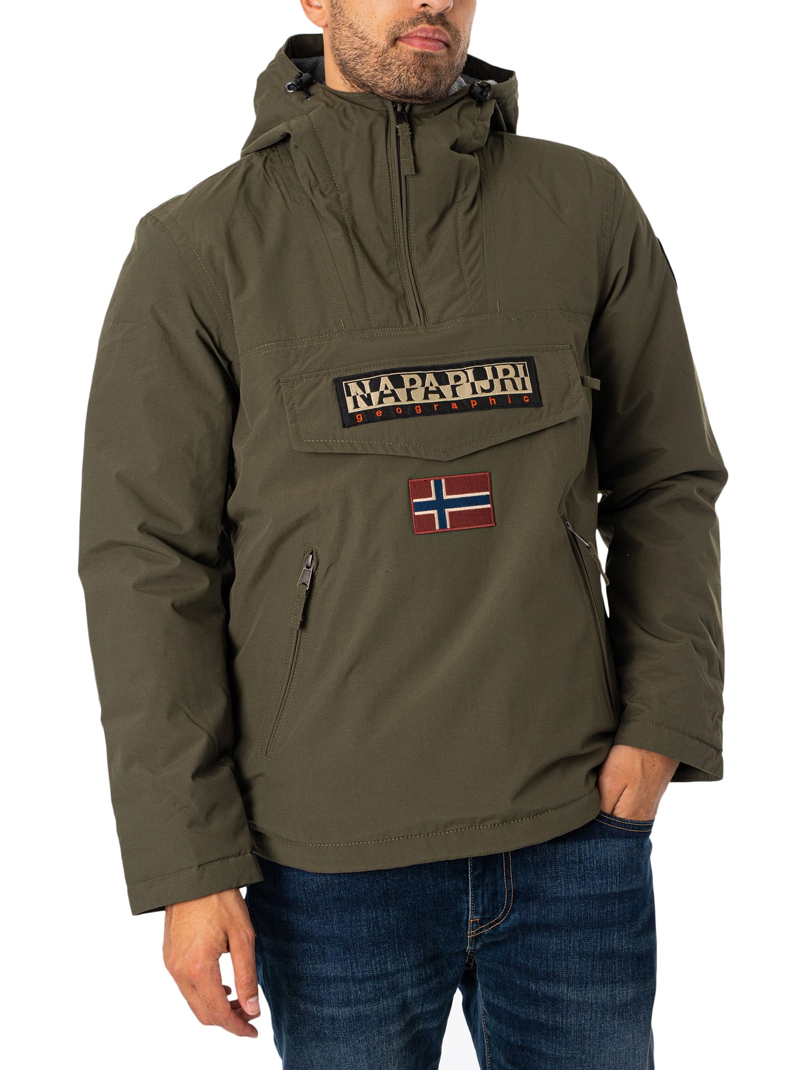 Napapijri Rainforest Pocket Jacket Green Walmart