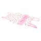 thumbnail image 1 of Pet Skirt Girl Dog Clothes Fashion Braces Design Pink M Walking 1Set, 1 of 3