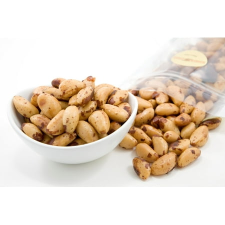 Roasted Brazil Nuts (1 Pound Bag) (Salted) (Best Way To Crack Brazil Nuts)