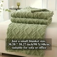 thumbnail image 6 of 1pc Lamb Fleece Blanket, Comfortable 3D Fashionable Design Plush Thick Blanket, Soft Warm Plush Air Conditioning Blanket Flannel Throw Blanket, Multifunctional Blanket For Bed Couch Travel, 6 of 33