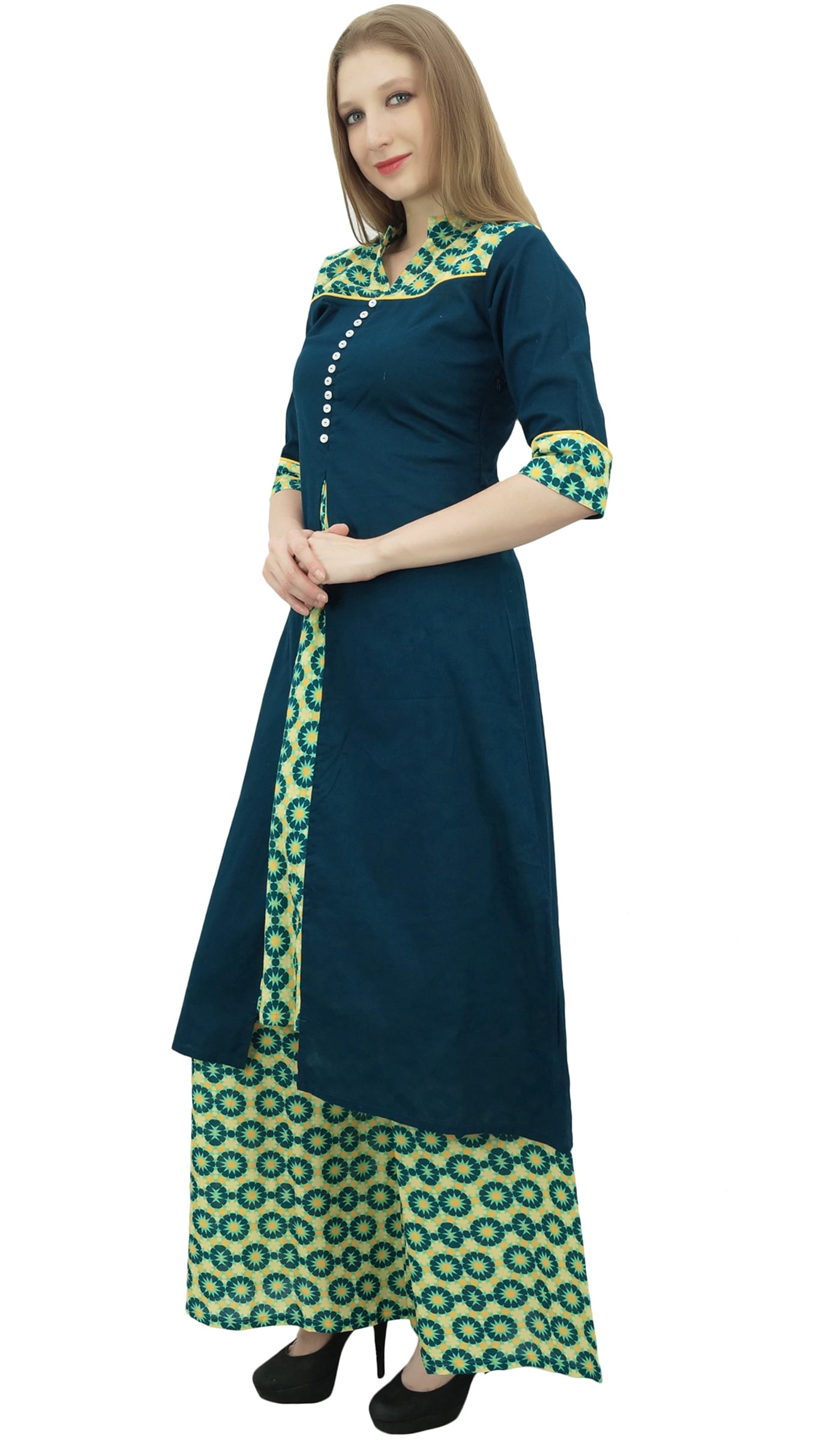 Buy online Blue Straight Kurta With Palazzo And Jacket from ethnic wear for  Women by Azira for ₹1069 at 49% off | 2024 Limeroad.com