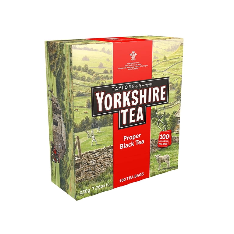 Taylors of Harrogate Yorkshire Red Tea, English Blend, Unwrapped