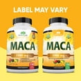 thumbnail image 2 of Organic Maca Root Black, Red, Yellow 1900 mg per serving - 150 Vegan Capsules Peruvian Maca Root Gelatinized, 2 of 5
