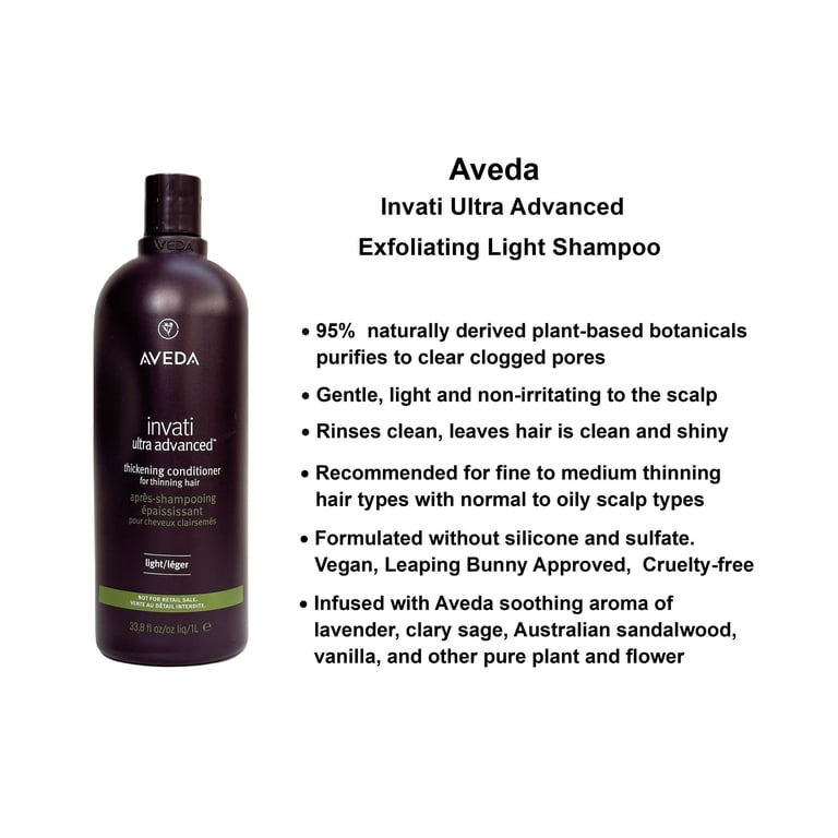 Aveda Invati Ultra Advanced Exfoliating Shampoo, Light Formula