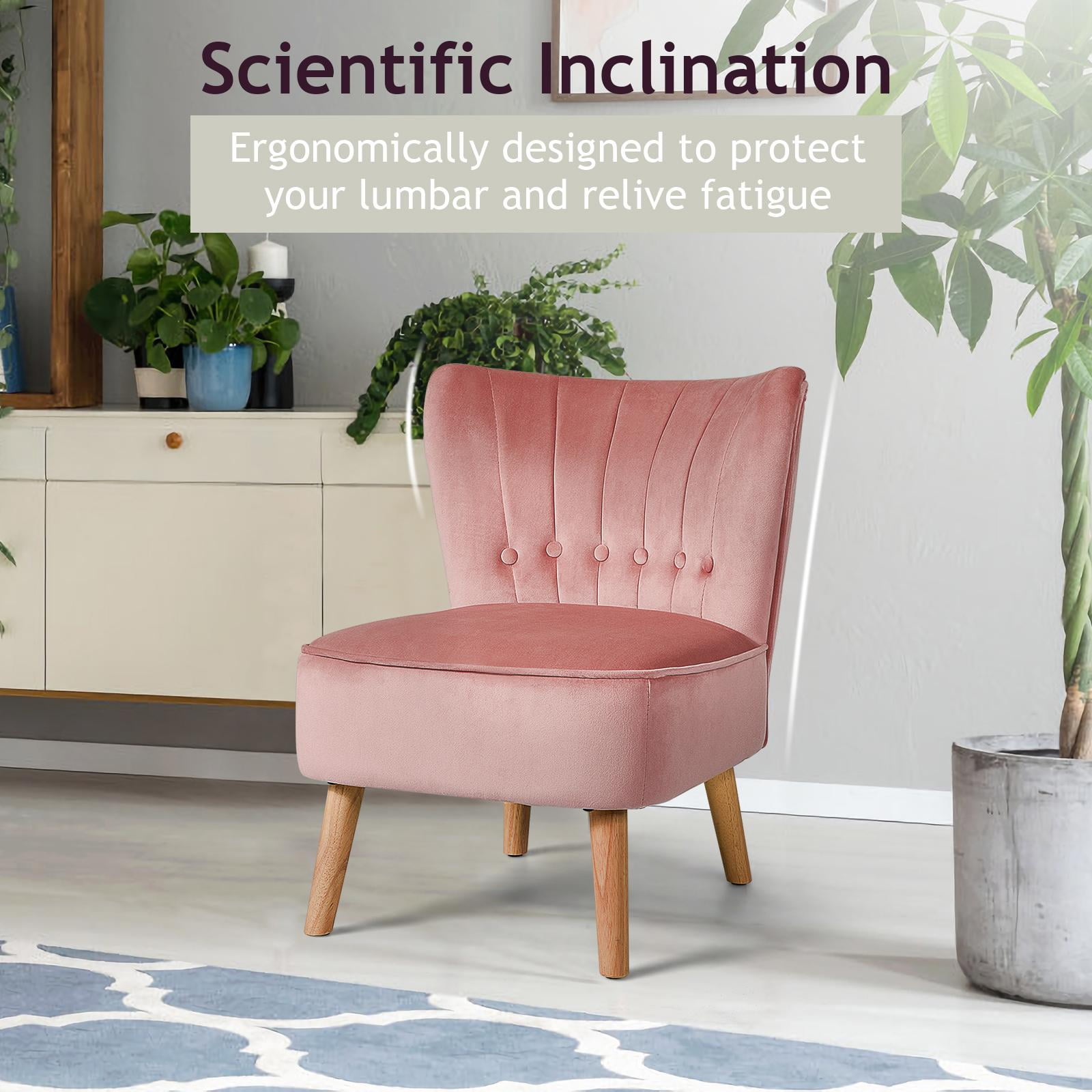 Isla velvet online cocktail chair