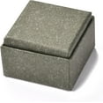 thumbnail image 3 of 1Pcs Square Paper Jewelry Box Snap Cover Jewelry Storage Boxes Olive Gift Boxes with Sponge Mat for Rings and Bracelet Packaging Valentine's Day Elegant Gifts 5.8x5.8x3.9cm Brown DIY, 3 of 4
