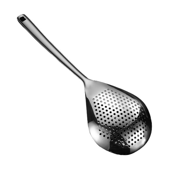 Large Strainers Spoons Stainsless Steels Skimmers Spoon for Cooking Draining Fryings