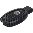 thumbnail image 5 of TOMALL Smart Remote Key Fob Shell Carbon Fiber Pattern for Mercedes-Benz C E S CLS CLK GLK ML GL Class, 5 of 5