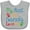 AC-Heather Grey, variant on Inktastic My Aunt in Nebraska Loves Me Boys or Girls Baby Bib