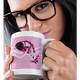 thumbnail image 2 of 3drose, Koi Fish Grey Face - Pink, 15oz Mug, 2 of 6