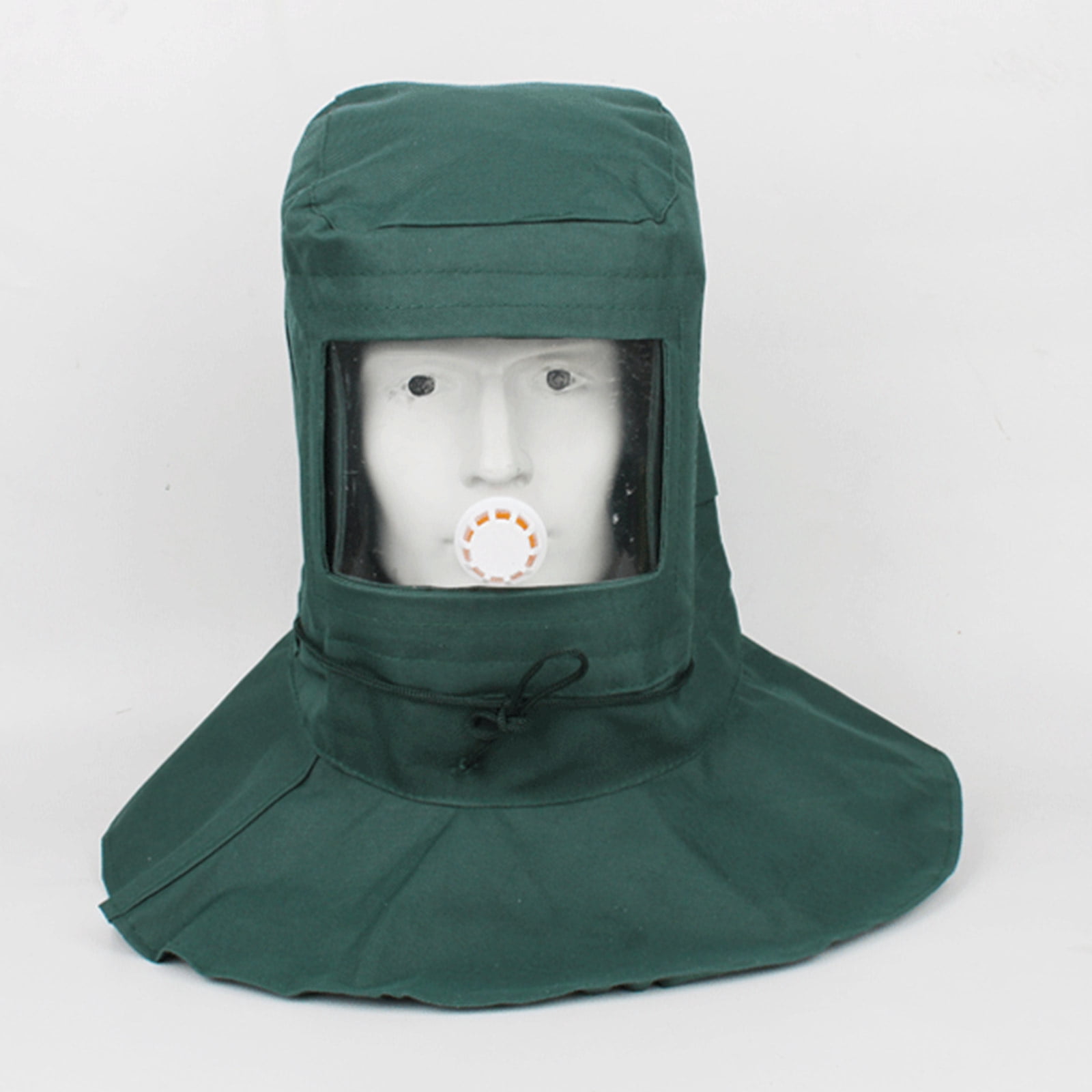 Sand Blasting Hood Shawl Cap SandBlasting Protective Safety Face Shields