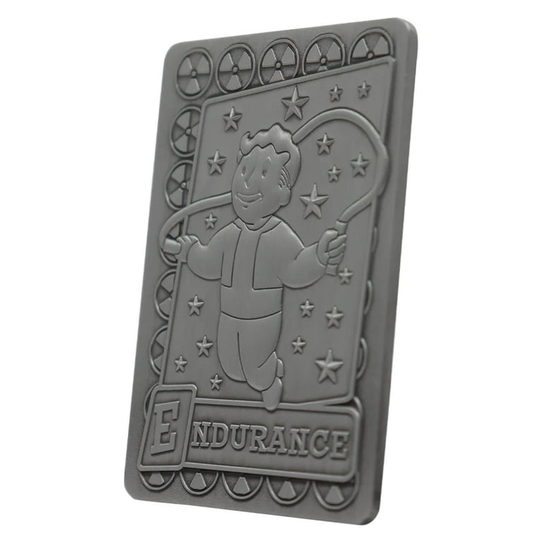 fallout limited edition perk card Fallout Ingots with Album S.P.E.C.I.A.L. Perk Card Collectors Album