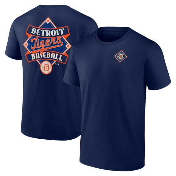 Men's Navy Detroit Tigers Cooperstown Collection Field Play T-Shirt