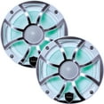 thumbnail image 2 of Wet Sounds - Three Pairs Of REVO 6-XSW-SS White XS / Stainless Overlay Grill 6.5 Inch Marine LED Coaxial Speakers, 2 of 6