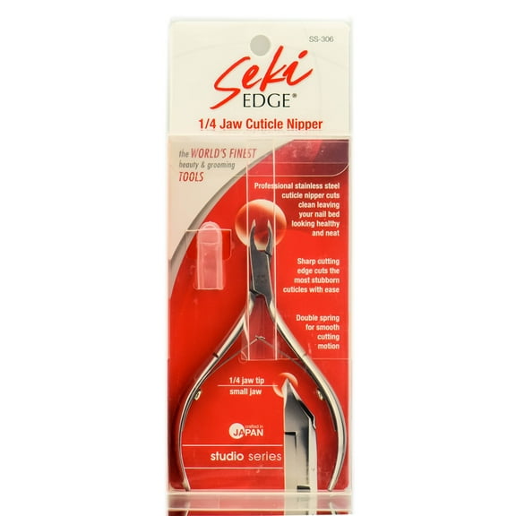 Seki Edge - 1/4 Jaw Cuticle Nipper ( 1/4 Jaw Cuticle Nipper SS-306)