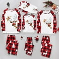 thumbnail image 1 of Ensemble de Noël Chaud Parent-Enfant pour Garçons Pjs, Pyjamas Imprimés pour la Maison, Ensemble Deux Pièces pour Enfants, Pyjamas pour Filles en Liquidation, 1 of 6