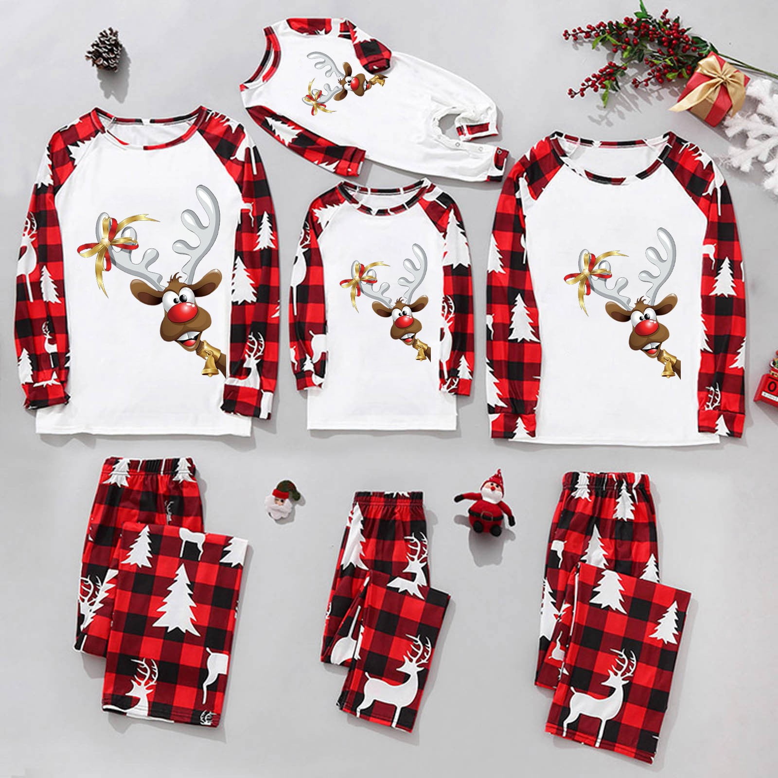 Matching family pajamas in store new arrivals
