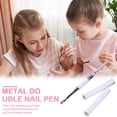 thumbnail image 3 of Bolígrafo de uñas de doble punta Poly Nail Gel Flower Brush Picker Herramientas de manicura 2 en 1, 3 of 8