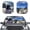 Coastal Scenery Photo Print, variant on Uourmeti Cartoon School Bus Front Windshield Sun Shade - 2-Piece Foldable UV & Heat Blocker - Keeps Vehicle Cool, Universal Fit for Most Cars SUVs Trucks
