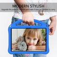 thumbnail image 5 of Feishell Kids-Friendly Case for Amazon Fire HD10/HD10 Plus 13th/11th Generatio 2023/2021,with Portable Handle & Kickstand,Shockproof EVA Foam Anti-Scratch Child Protector Tablet Case Cover,Blue, 5 of 6