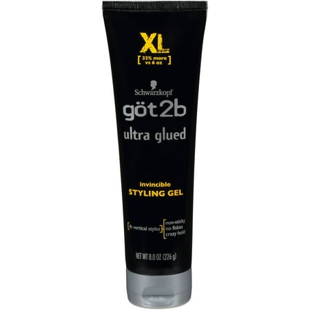 Got2b Ultra Glued Invincible Styling Hair Gel Size, 8 oz