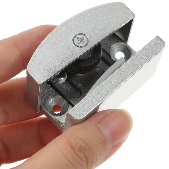 Masteelf 2PCS Adjustable Sliding Shower Door Bottom Guide for Frameless Glass Door Stopper and Track Guide