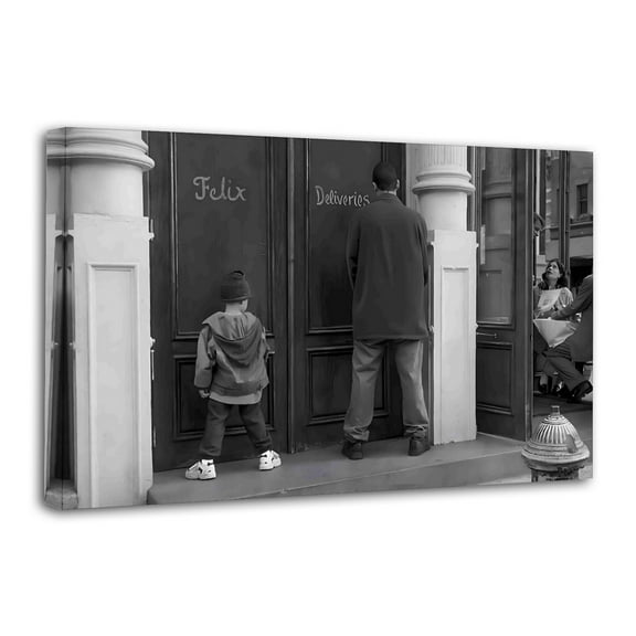 Funny Bathroom Big Daddy Movie Canvas Poster Wall Art Picture Prints Hanging Photo Gift Decor Home Posters Artworks 16x24inch(40x60cm)