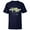 Navy, variant on Loki Time Variance Authority TVA Timeline - Short Sleeve T-Shirt for Kids - Customized-Black