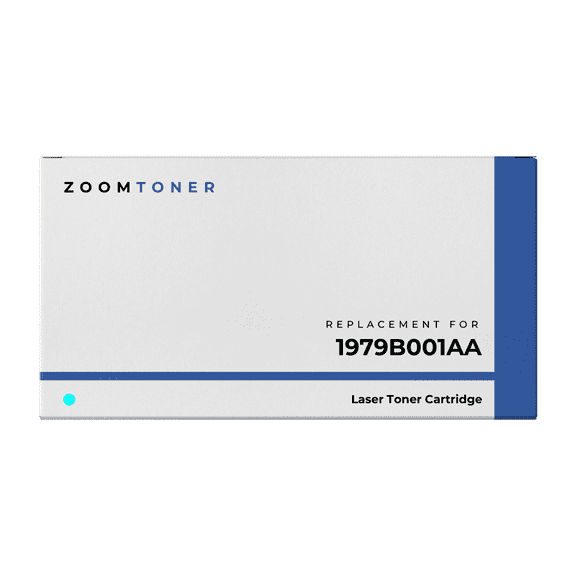 Zoomtoner Compatible with Canon 1979B001AA Laser Toner Cartridge - Regular Yield - Cyan