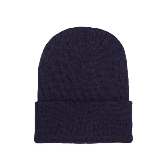 Opolski Unisexe Automne Hiver Bonbon Couleur Élastique Tricoté Chapeau Bonnet Crâne Chapeau Coiffure