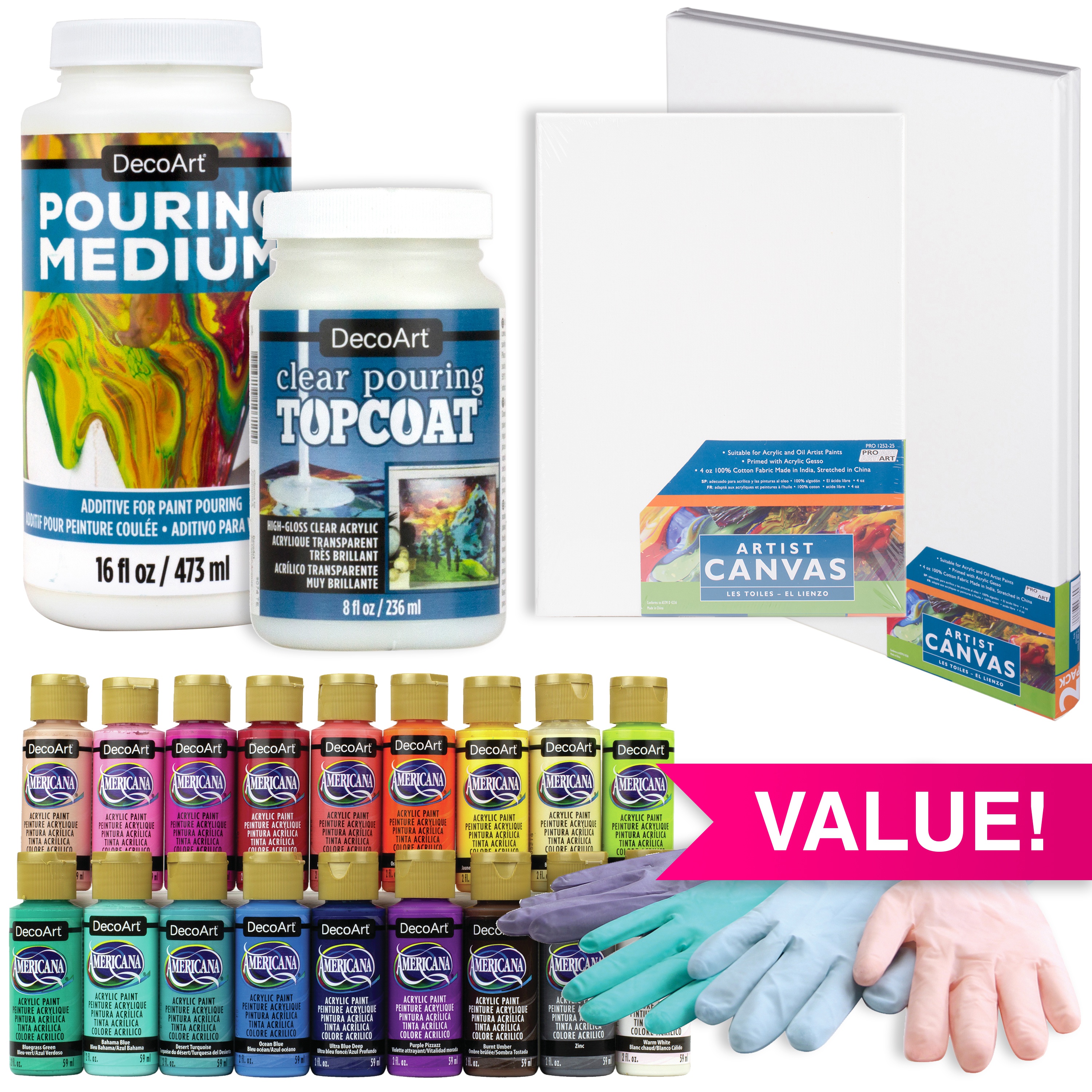 Paint Pouring Bundle Walmart Canada