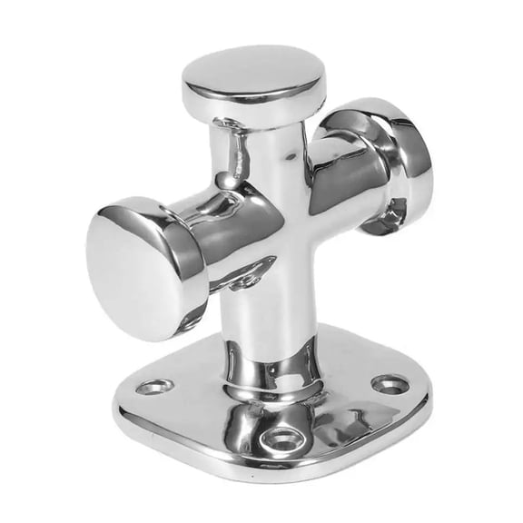 Marine Single Cross Bollard Mooring Bitt Cleat 316 Stainless Steel Deck Hardware For Boat ,Easy to Install
