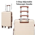 thumbnail image 6 of Luggage Sets 3 Piece(20/24/28), Expandable Carry On Suitcase with ABS Spinner Wheel TSA Lock, 6 of 10