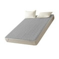 thumbnail image 4 of Queen Size Mattress Topper, Slip Resistance Soft Comfortable Breathable Easy Care Quilted Bed Pad for Home Hotel, 4 of 8