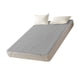 thumbnail image 4 of Cubrecolchón Tamaño Queen, Resistente Al Deslizamiento, Suave, Cómodo, Transpirable, Fácil Cuidado, Acolchado Para Cama Para El Hogar Y El Hotel, 4 of 8