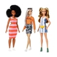 thumbnail image 2 of Set 3 Barbies MATTEL Fashionistas, 2 of 2