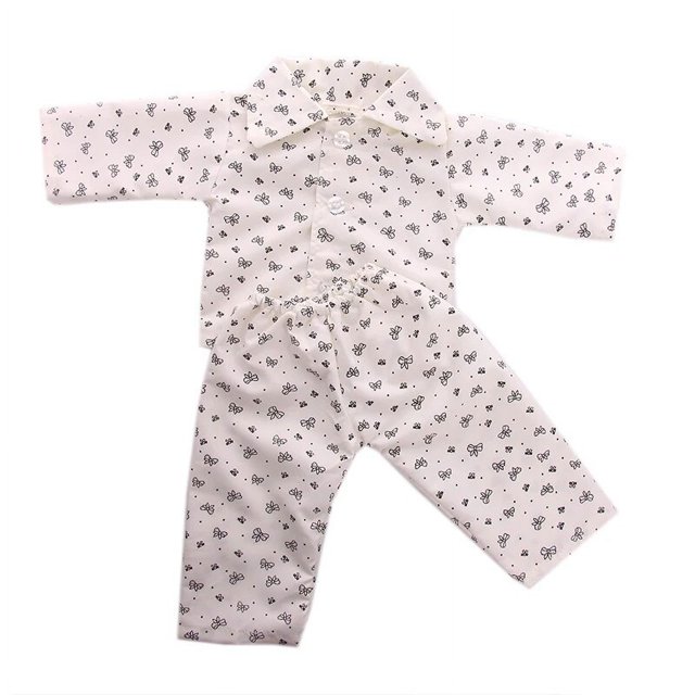 Pijamas hechos a mano para muñecas, ropa para Niñas Americanas de 18 pulgadas y 43 Cm, artículos para muñecas recién nacidas, accesorios, juguetes de la generación Nenuco