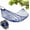 Blue, variant on Camping Hammock Lightweight Mesh Nylon Rope Hammock, Portable Outdoor Hanging Bed, No Stand Needed, 220 lb Capacity for Camping, Beach, Garden, Travel
