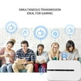 thumbnail image 3 of Enrutador WiFi 4G, Batería De 2100 MAh ABS 150 Mbps Enrutador Portátil 4G Compatible Con Conexión De 10 Dispositivos Para Exteriores, 3 of 7